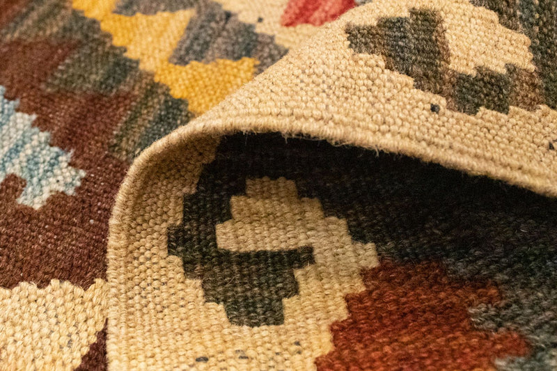 Runner Kelim Rug - Oriental - 204 x 103 cm - multicolored