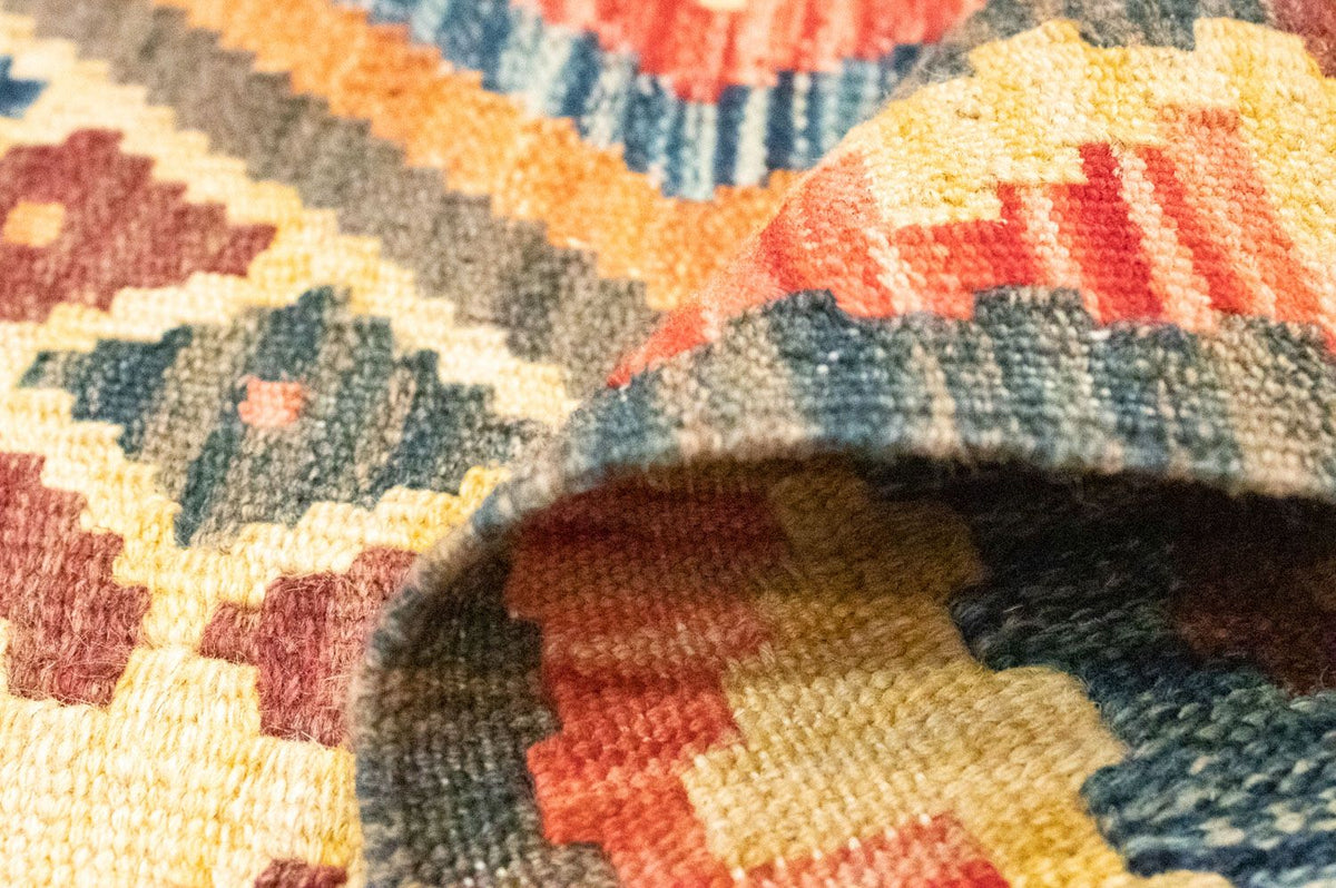 Kelim Rug - Oriental - 127 x 86 cm - yellow