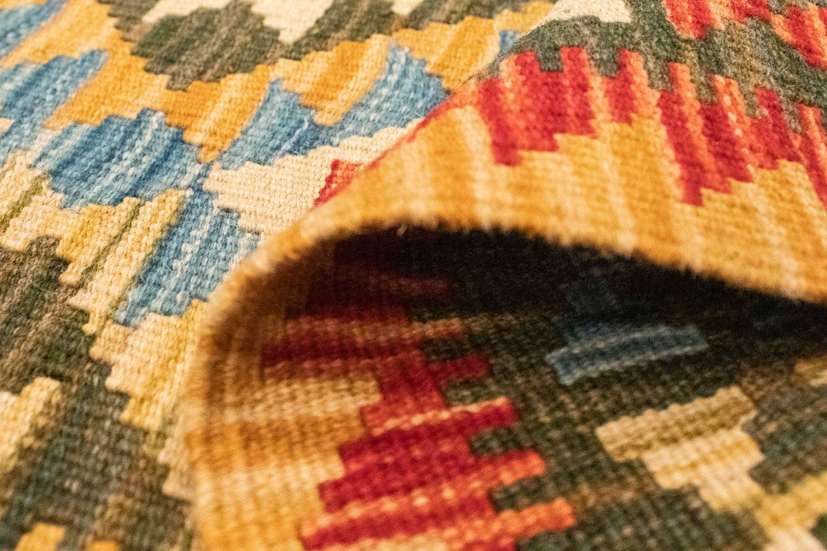 Kelim Rug - Oriental - 130 x 83 cm - orange