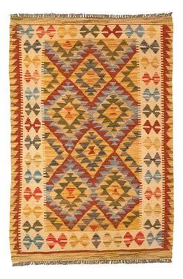 Kelim Rug - Oriental - 126 x 80 cm - orange