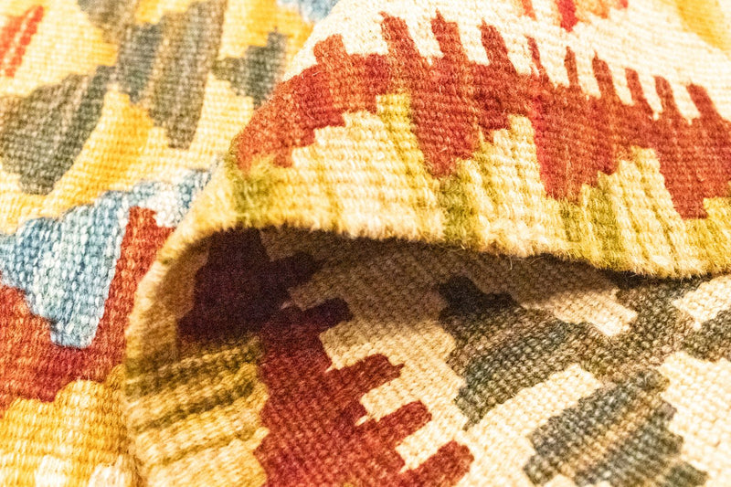 Kelim Rug - Oriental - 126 x 80 cm - orange