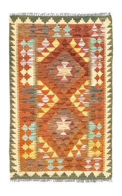 Kelim Rug - Oriental - 121 x 73 cm - orange
