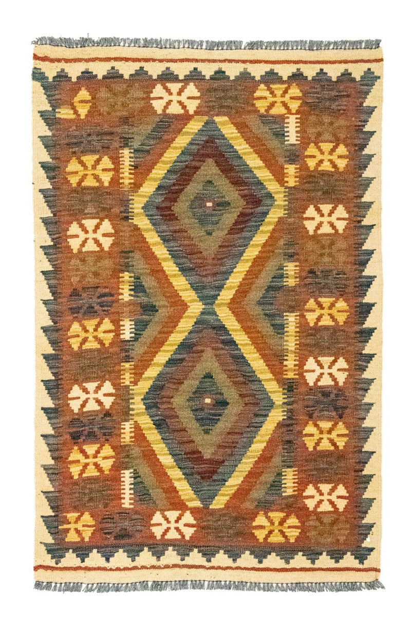 Kelim Rug - Oriental - 127 x 83 cm - brown