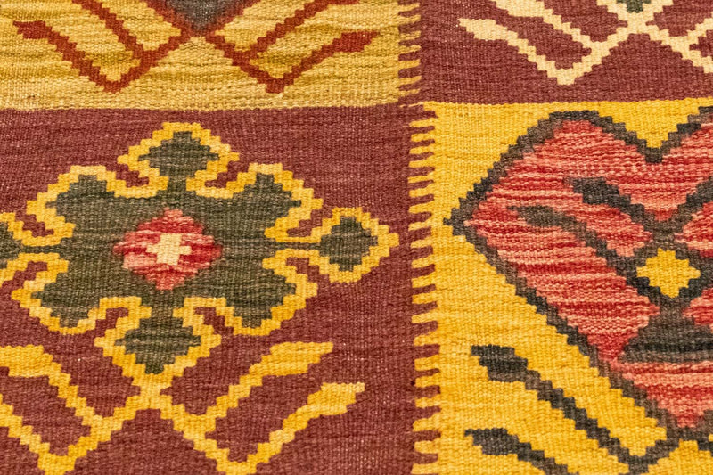 Kelim Rug - Oriental - 131 x 88 cm - brown