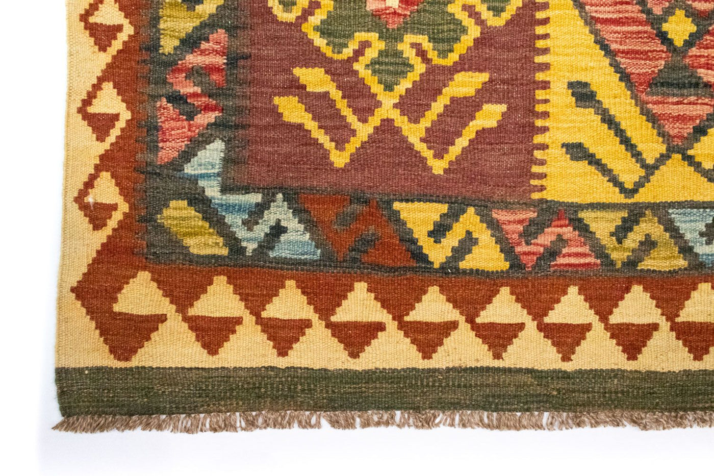Afghan Kilim Rug 131x88cm