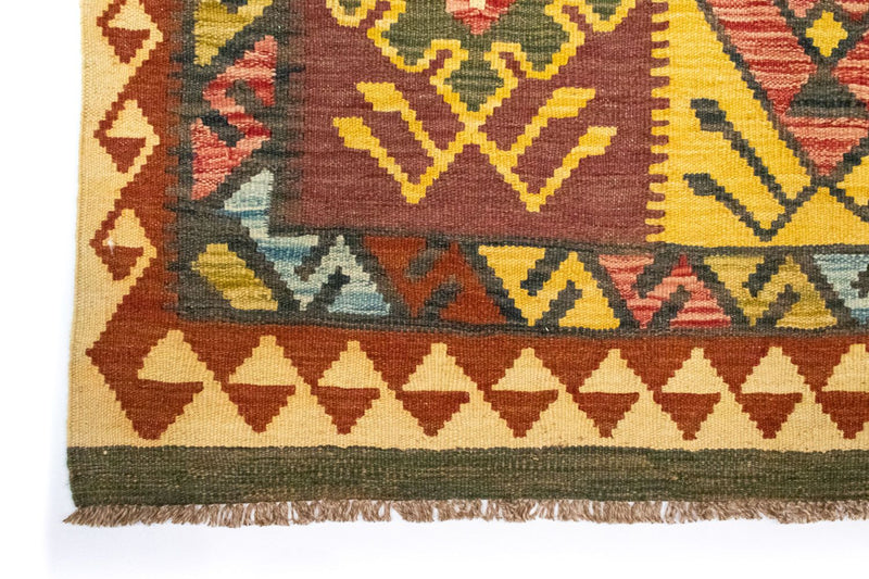 Kelim Rug - Oriental - 131 x 88 cm - brown