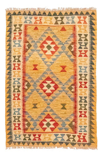 Kelim Rug - Oriental - 131 x 82 cm - yellow