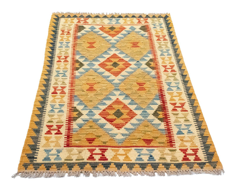 Kelim Rug - Oriental - 127 x 81 cm - beige