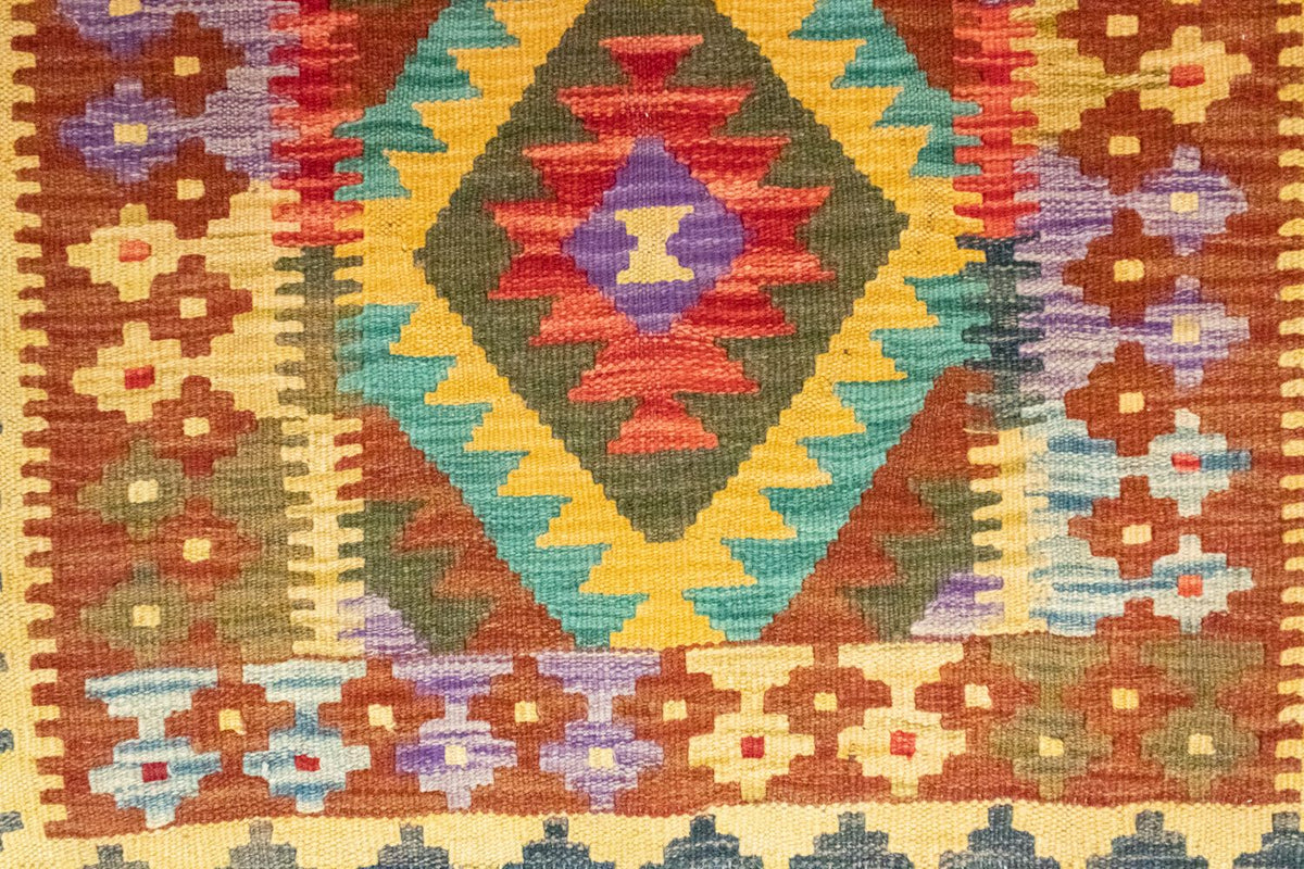 Kelim Rug - Oriental - 123 x 80 cm - brown