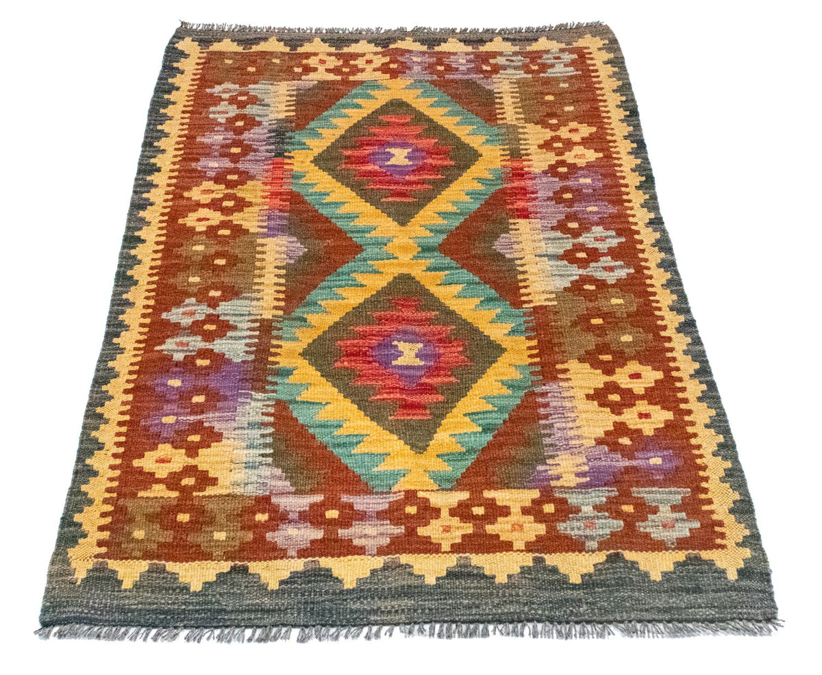 Kelim Rug - Oriental - 123 x 80 cm - brown