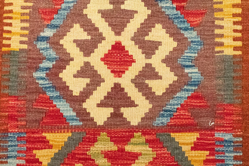 Kelim Rug - Oriental - 119 x 82 cm - brown