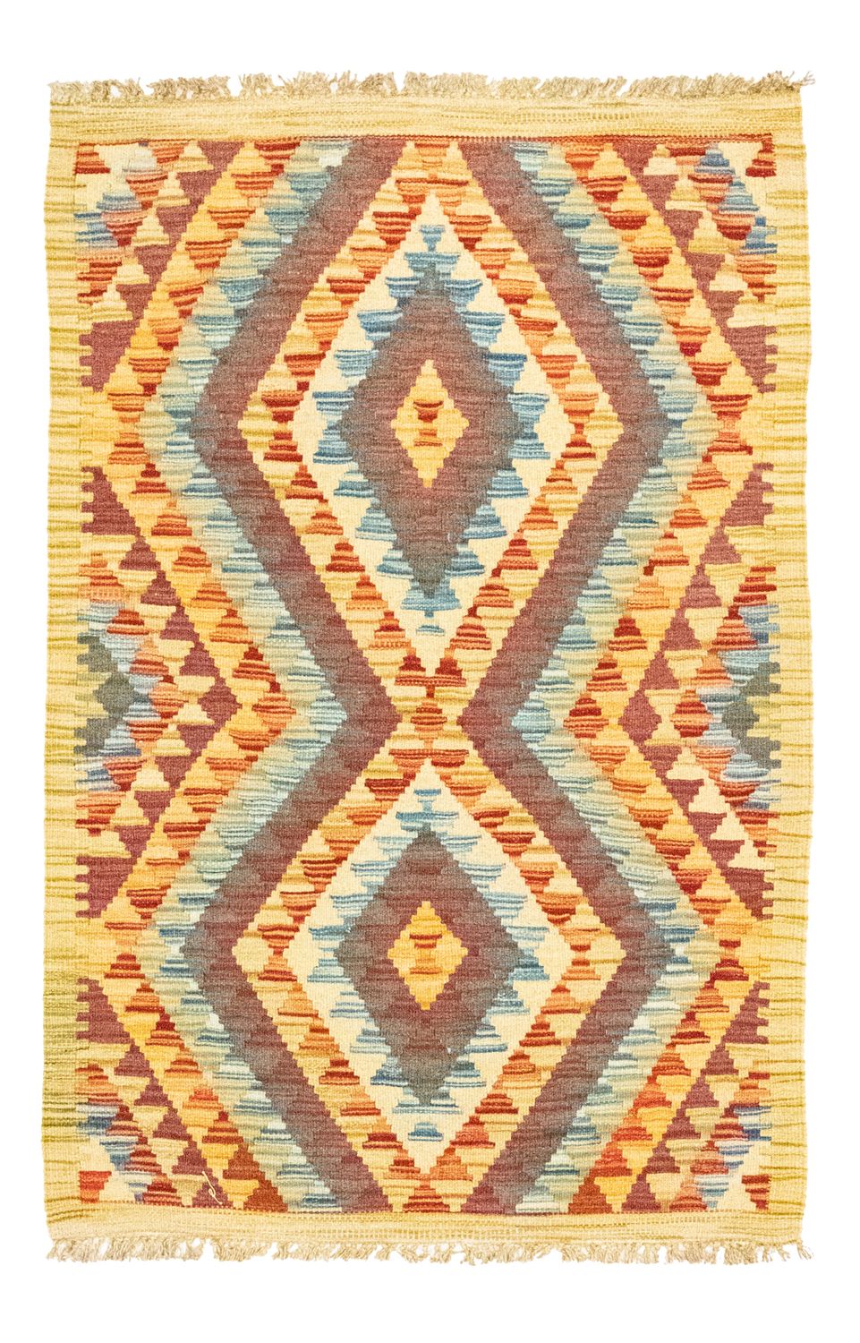 Kelim Rug - Oriental - 123 x 84 cm - multicolored