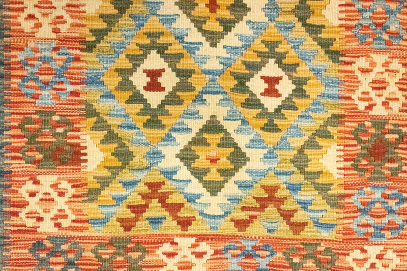 Afghan Kilim Rug 131x83cm