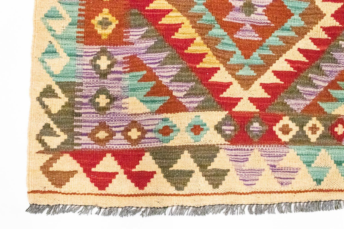 Kelim Rug - Oriental - 109 x 80 cm - multicolored