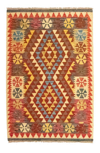 Kelim Rug - Oriental - 120 x 79 cm - orange