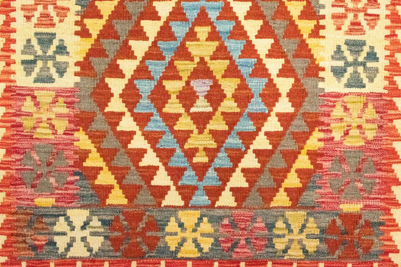 Kelim Rug - Oriental - 120 x 79 cm - orange