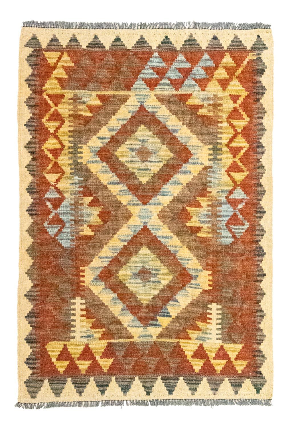 Kelim Rug - Oriental - 117 x 78 cm - brown