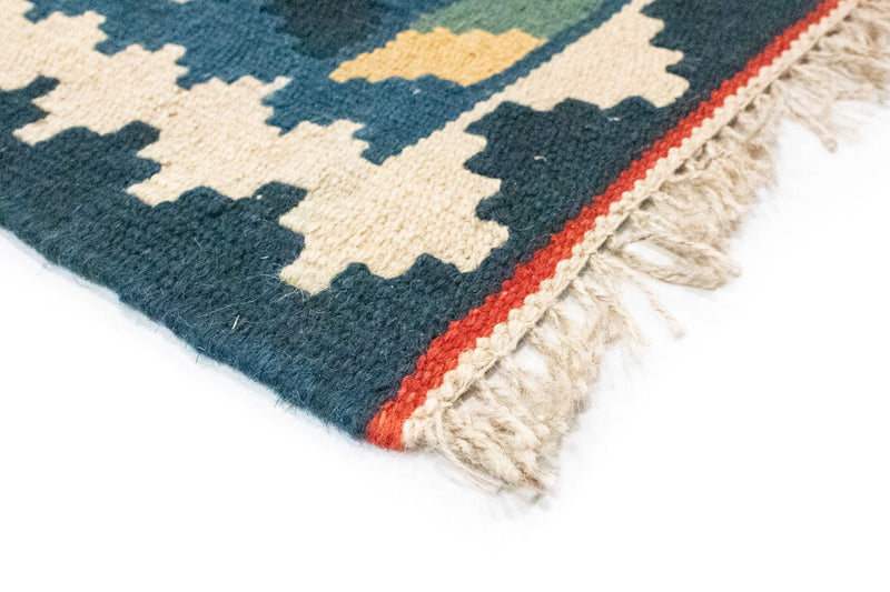 Kelim Rug - Oriental - 121 x 83 cm - blue