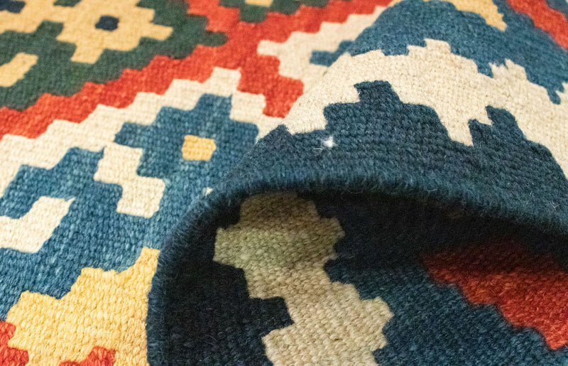 Kelim Rug - Oriental - 121 x 83 cm - blue