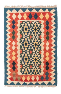 Kelim Rug - Oriental - 124 x 84 cm - multicolored