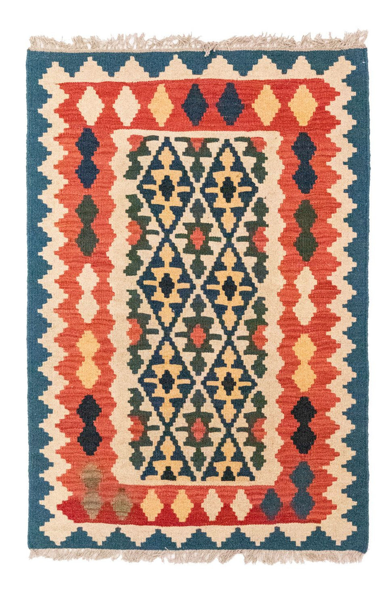 Kelim Rug - Oriental - 124 x 84 cm - multicolored