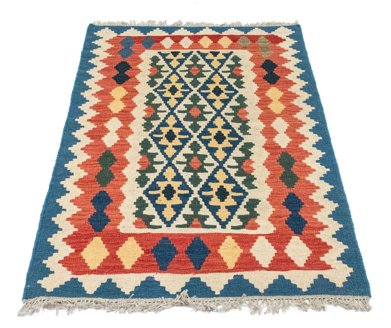 Kelim Rug - Oriental - 124 x 84 cm - multicolored