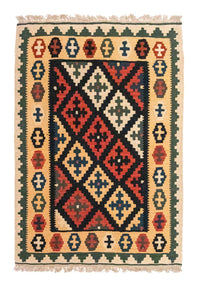 Kelim Rug - Oriental - 128 x 87 cm - blue