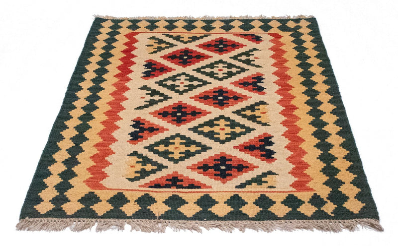 Kelim Rug - Oriental - 125 x 86 cm - beige