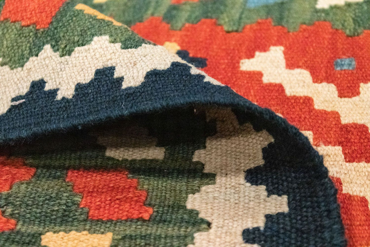 Kelim Rug - Oriental - 120 x 80 cm - green