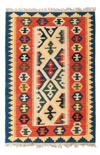 Kelim Rug - Oriental - 121 x 82 cm - beige