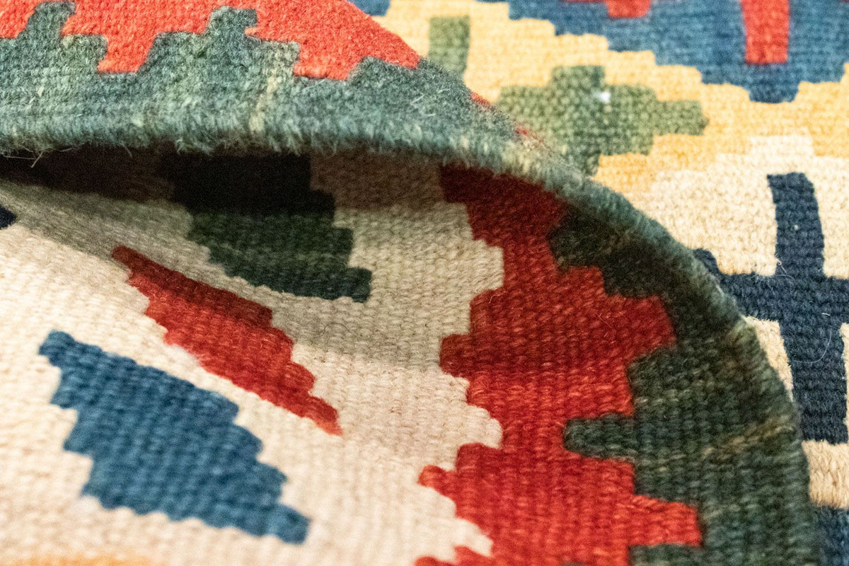 Kelim Rug - Oriental - 123 x 86 cm - orange