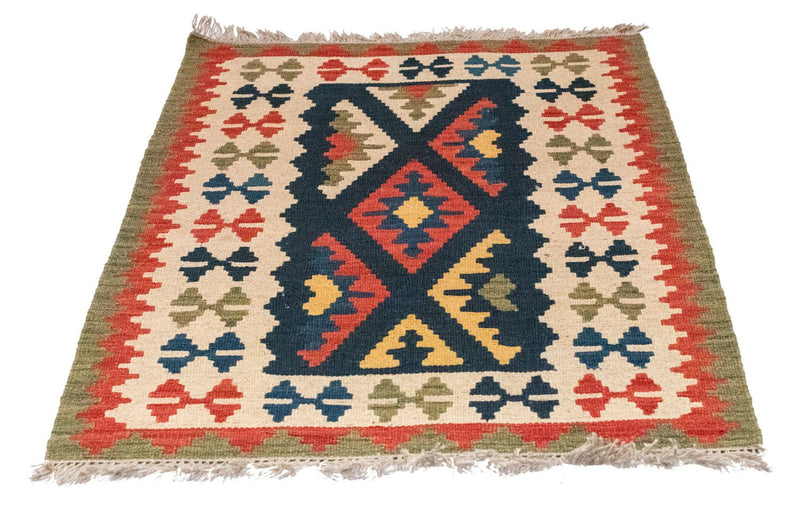 Kelim Rug - Oriental - 121 x 80 cm - blue