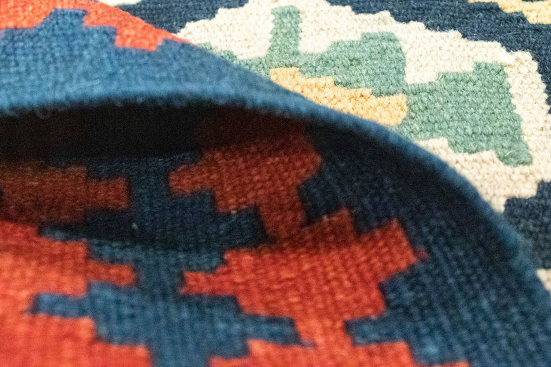 Kelim Rug - Oriental - 122 x 82 cm - blue