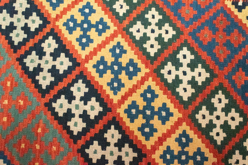 Kelim Rug - Oriental - 122 x 90 cm - orange