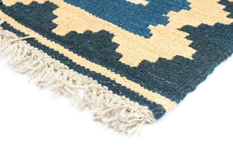 Kelim Rug - Oriental - 125 x 85 cm - blue