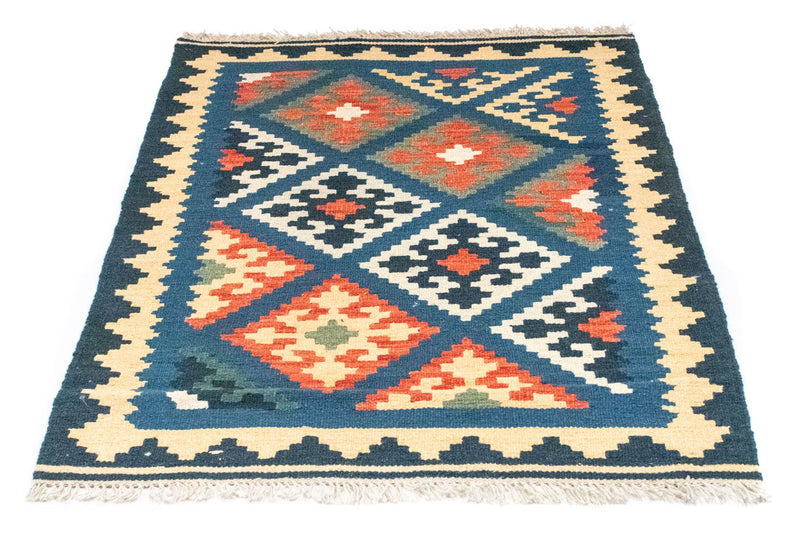 Kelim Rug - Oriental - 125 x 85 cm - blue