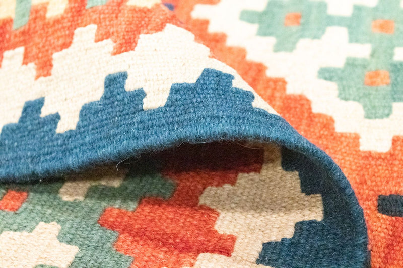 Kelim Rug - Oriental - 118 x 85 cm - orange