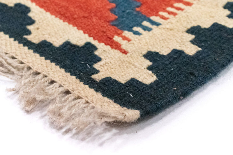 Kelim Rug - Oriental - 112 x 85 cm - orange