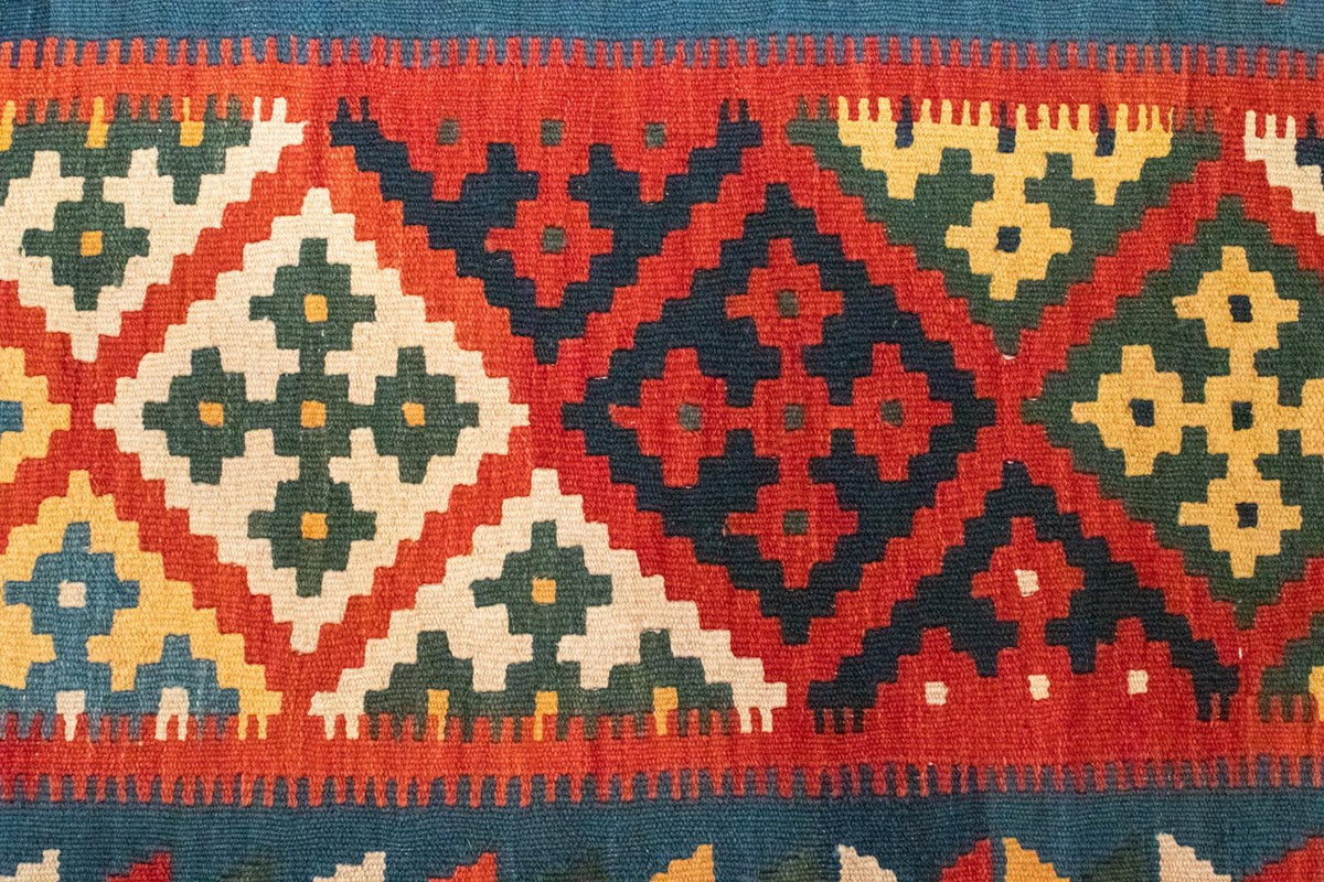 Kelim Rug - Oriental - 121 x 81 cm - red