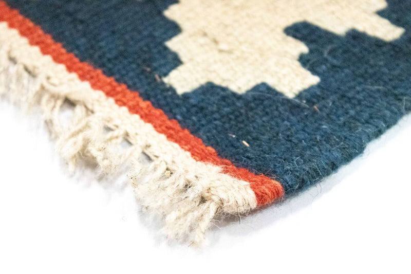 Kelim Rug - Oriental - 121 x 81 cm - red