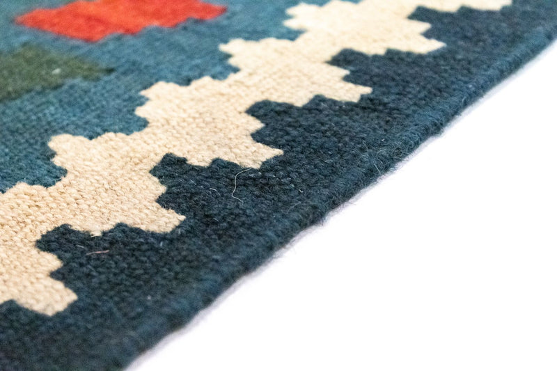 Kelim Rug - Oriental - 121 x 81 cm - red