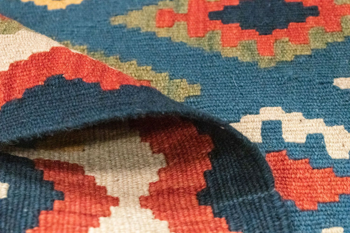 Kelim Rug - Oriental - 121 x 80 cm - blue