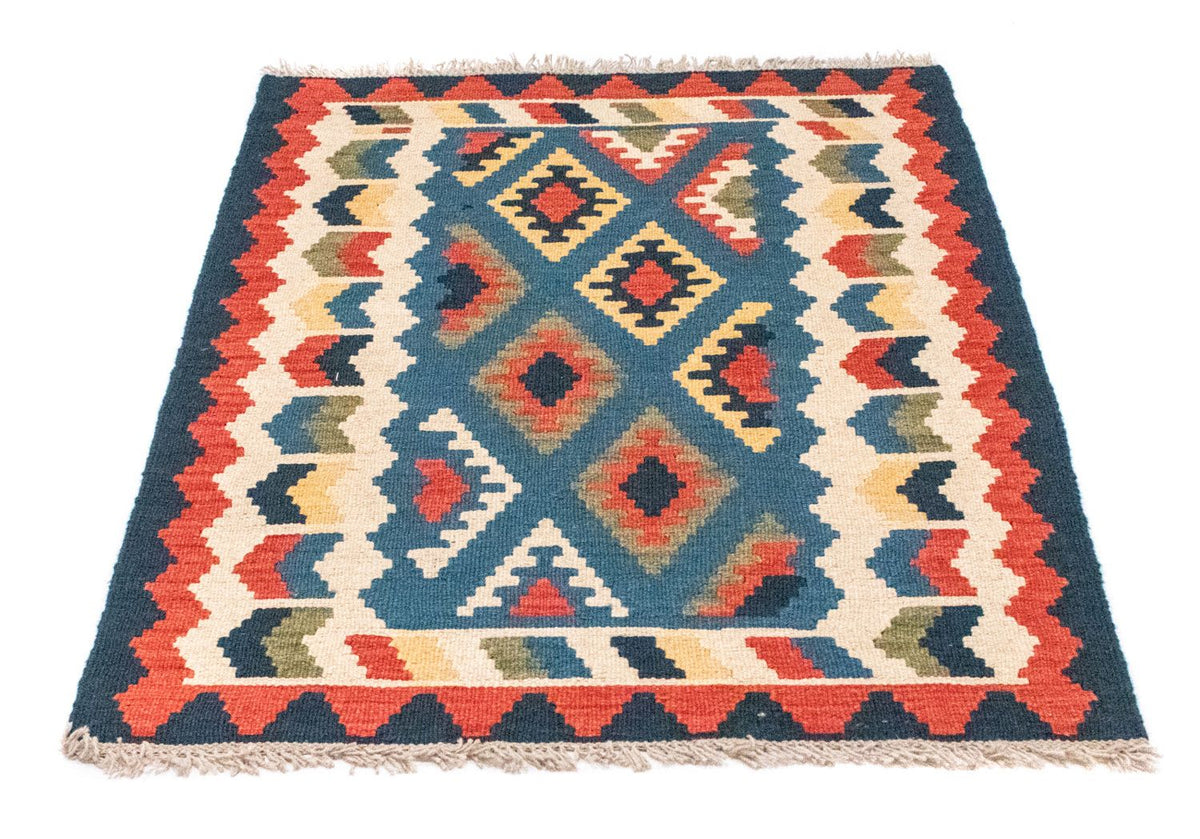 Kelim Rug - Oriental - 121 x 80 cm - blue