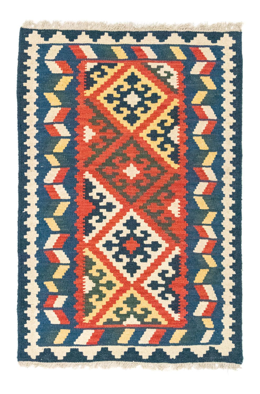 Kelim Rug - Oriental - 122 x 80 cm - orange