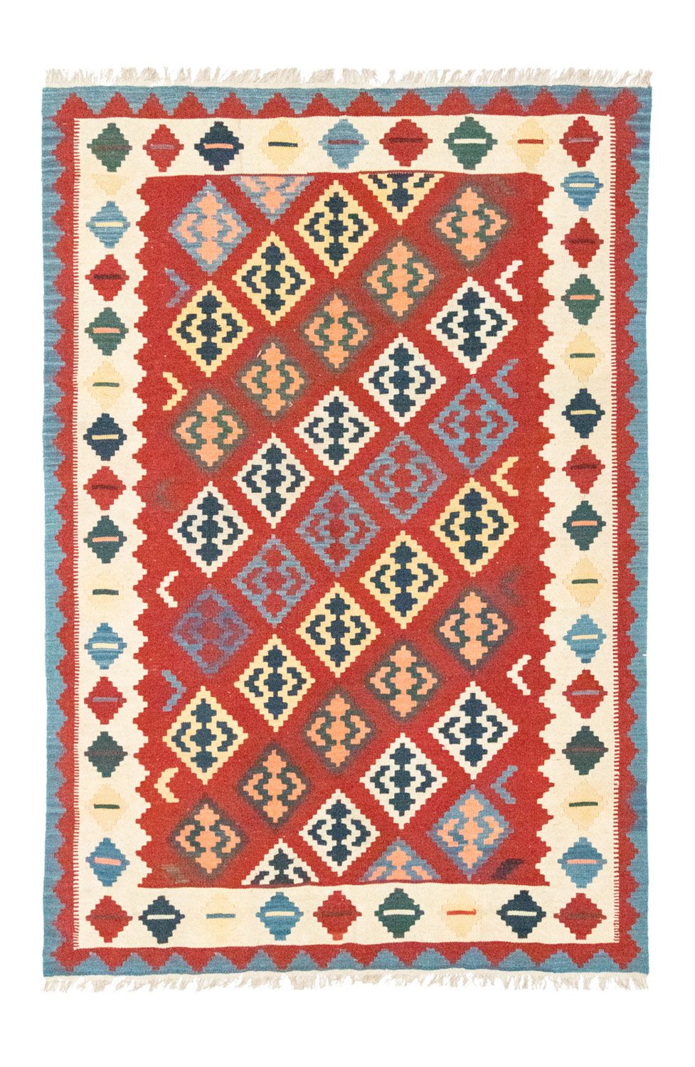 Kelim Rug - Oriental - 258 x 170 cm - orange