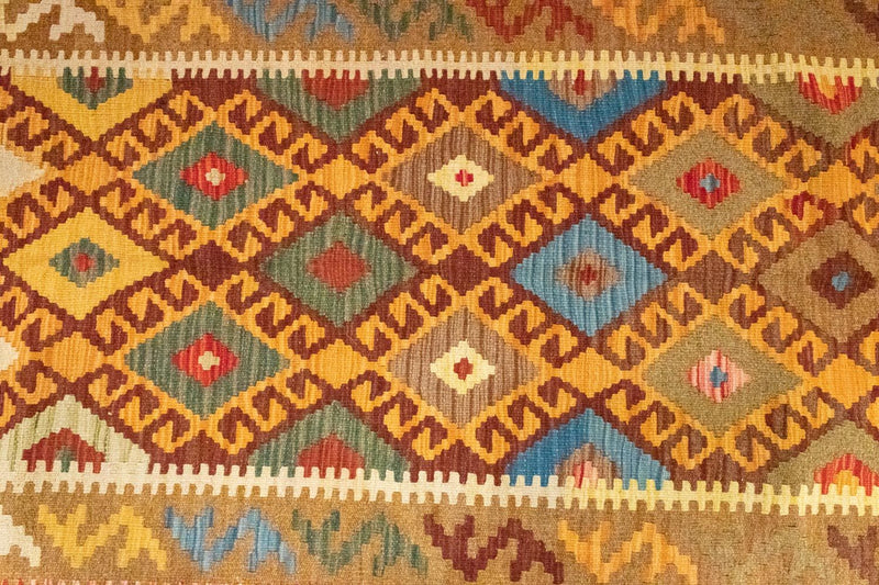 Kelim Rug - Oriental - 259 x 161 cm - orange