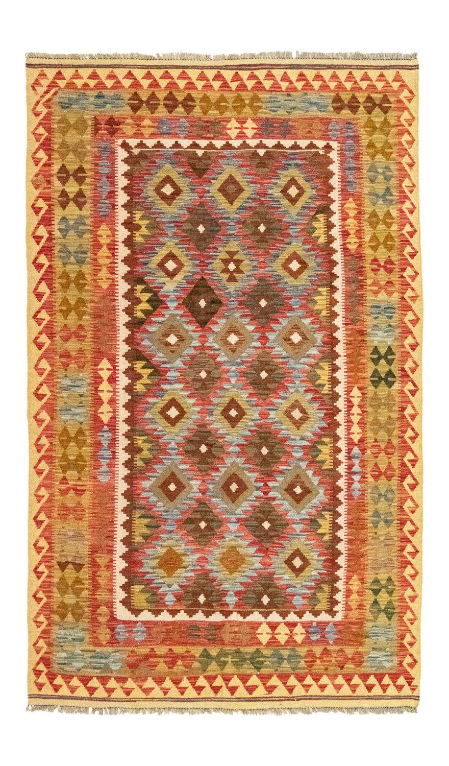 Kelim Rug - Oriental - 255 x 153 cm - orange