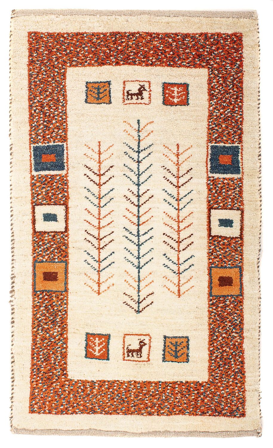 Gabbeh Rug - Perser - 102 x 57 cm - beige