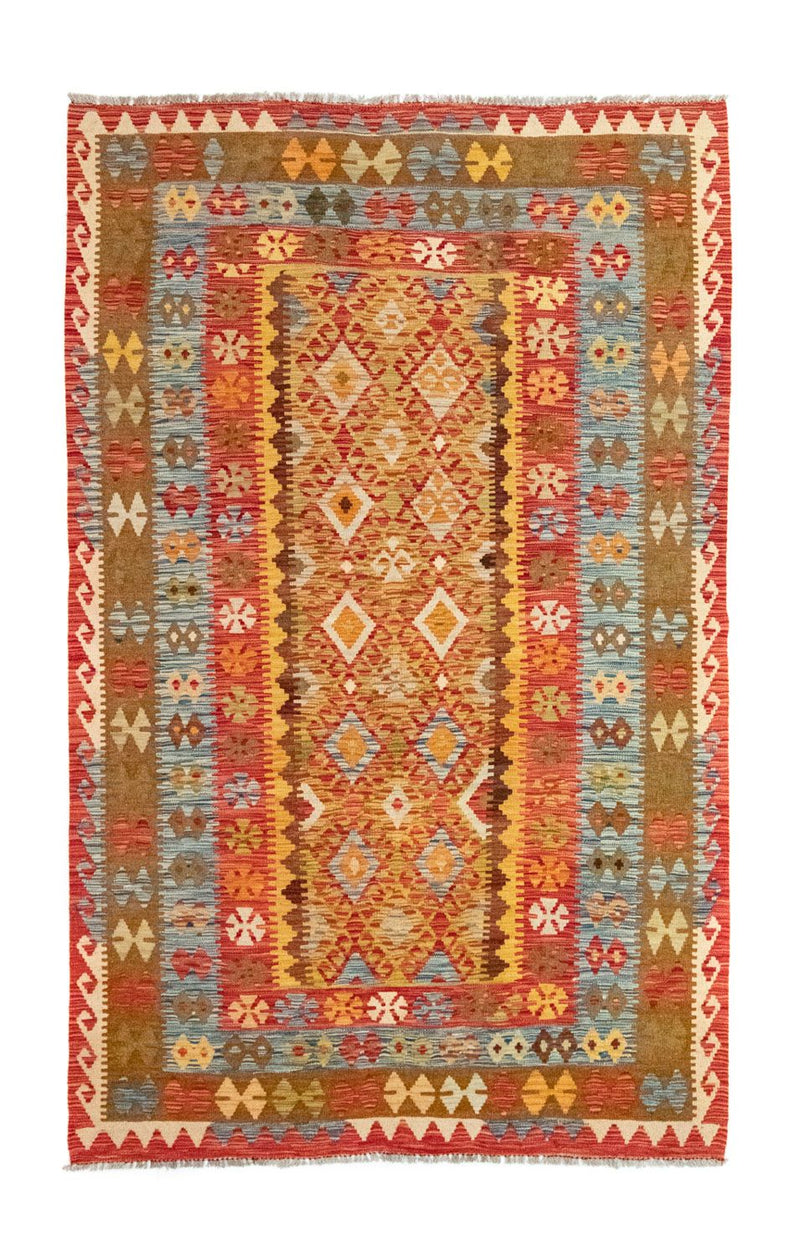 Kelim Rug - Oriental - 252 x 162 cm - gold
