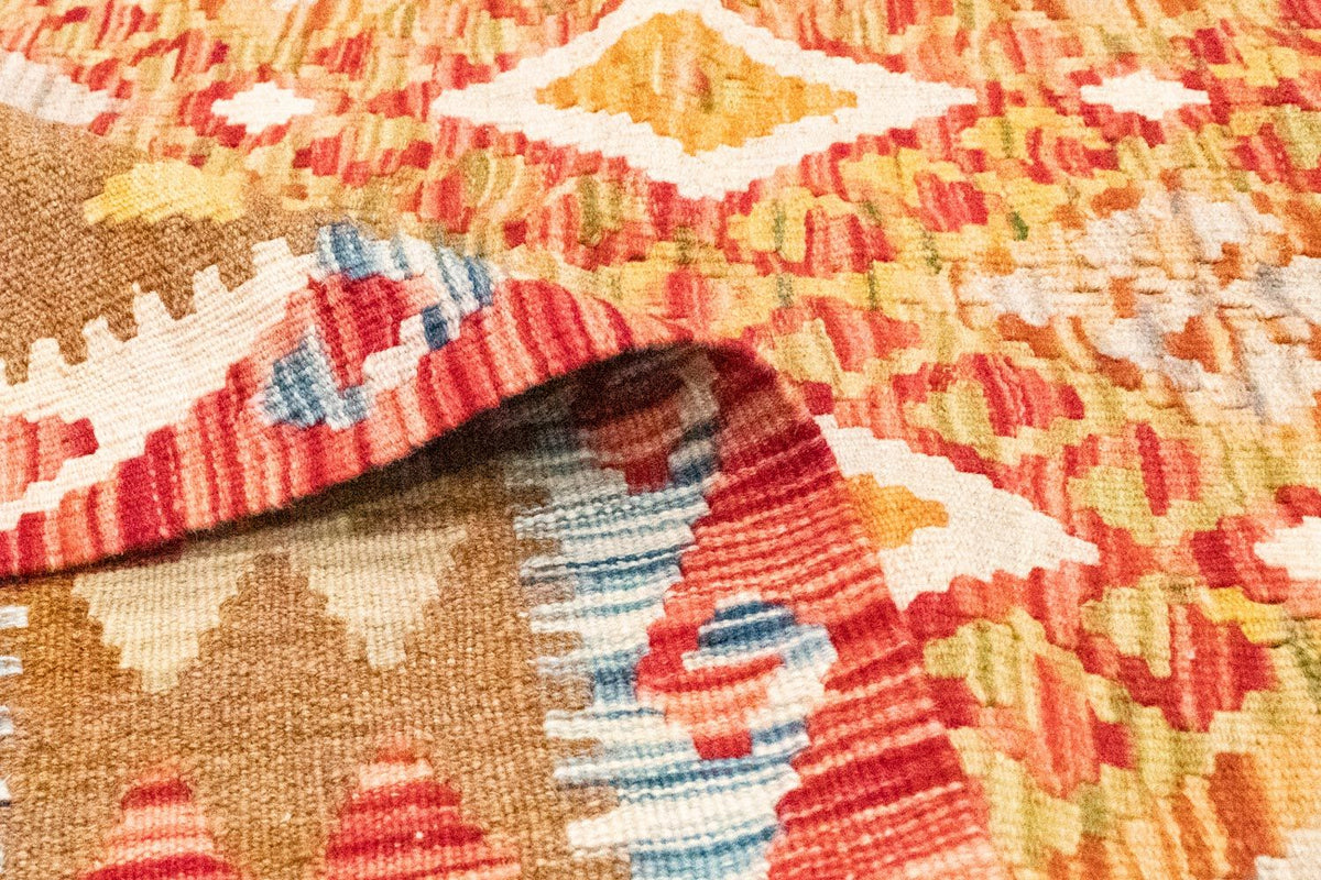 Kelim Rug - Oriental - 252 x 162 cm - gold
